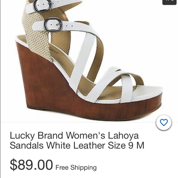 Women’s Lucky Brand Lahoya Platform Wedge - Picture 7 of 10